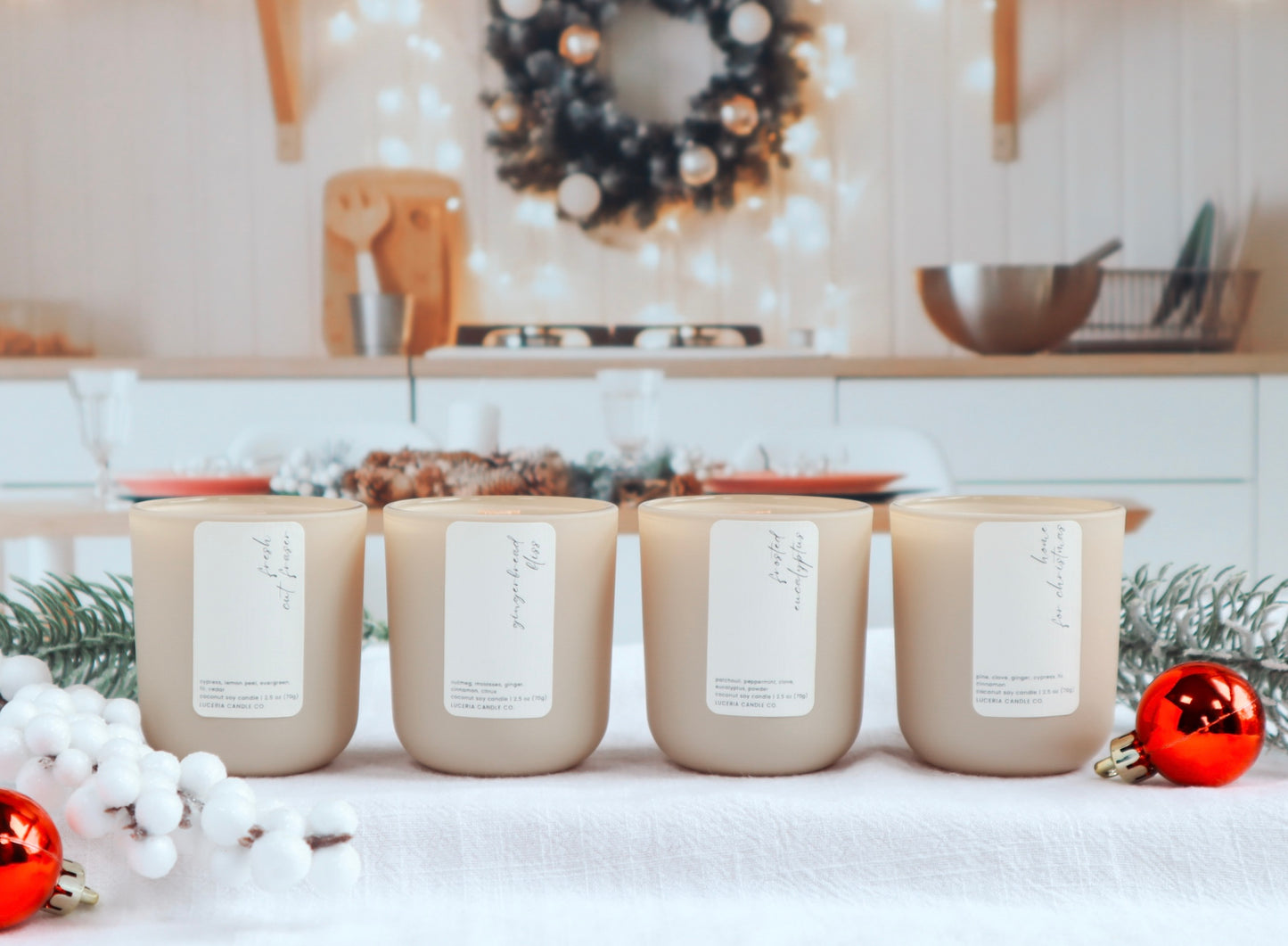 Holiday Mini Candle Gift Set | 4